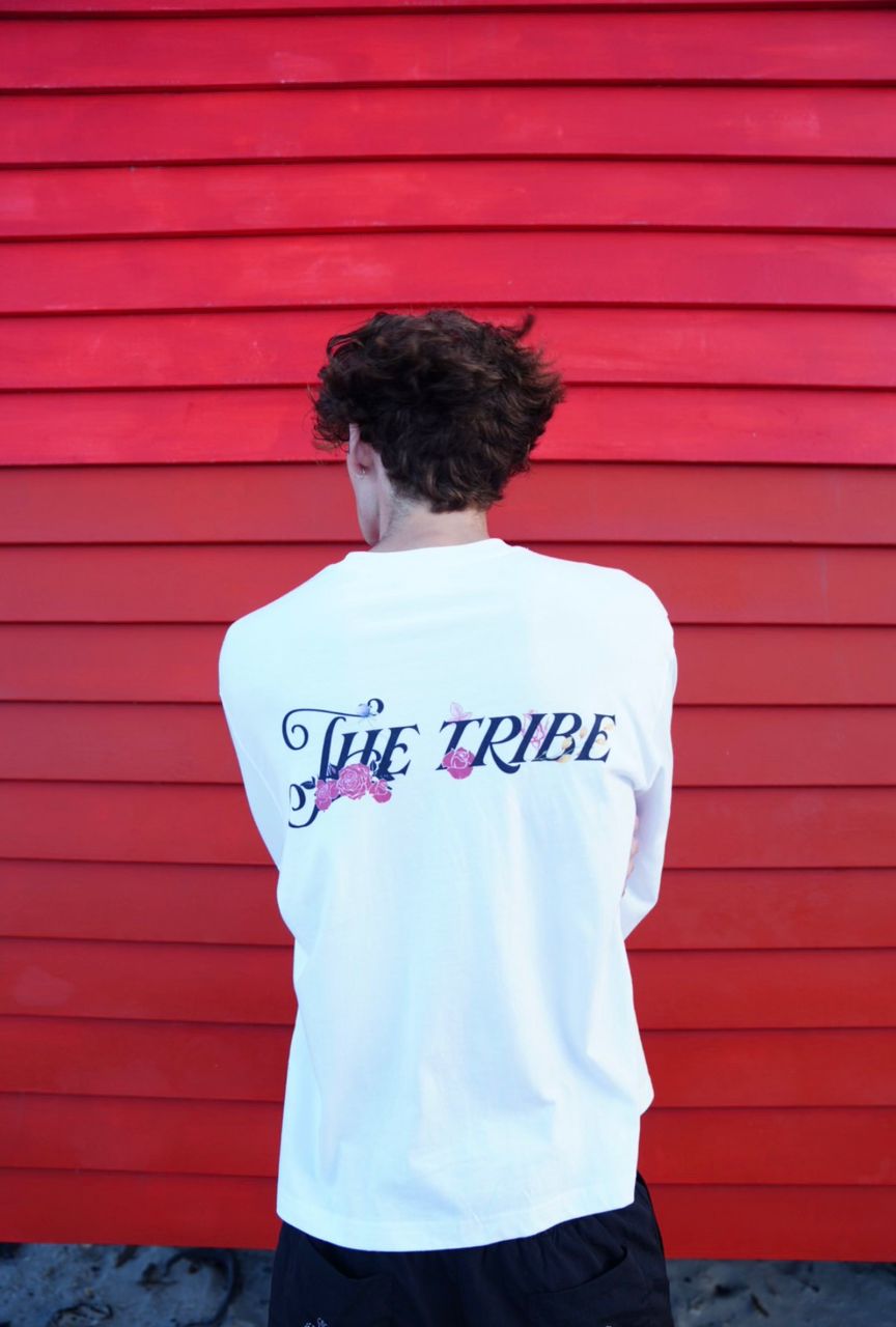 99 WHITE X SLEEVE SHIRT