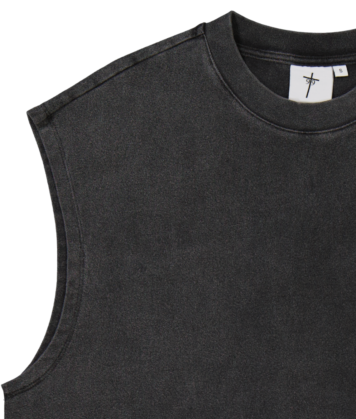 Washed 9T9 Logo Sleeveless Tee