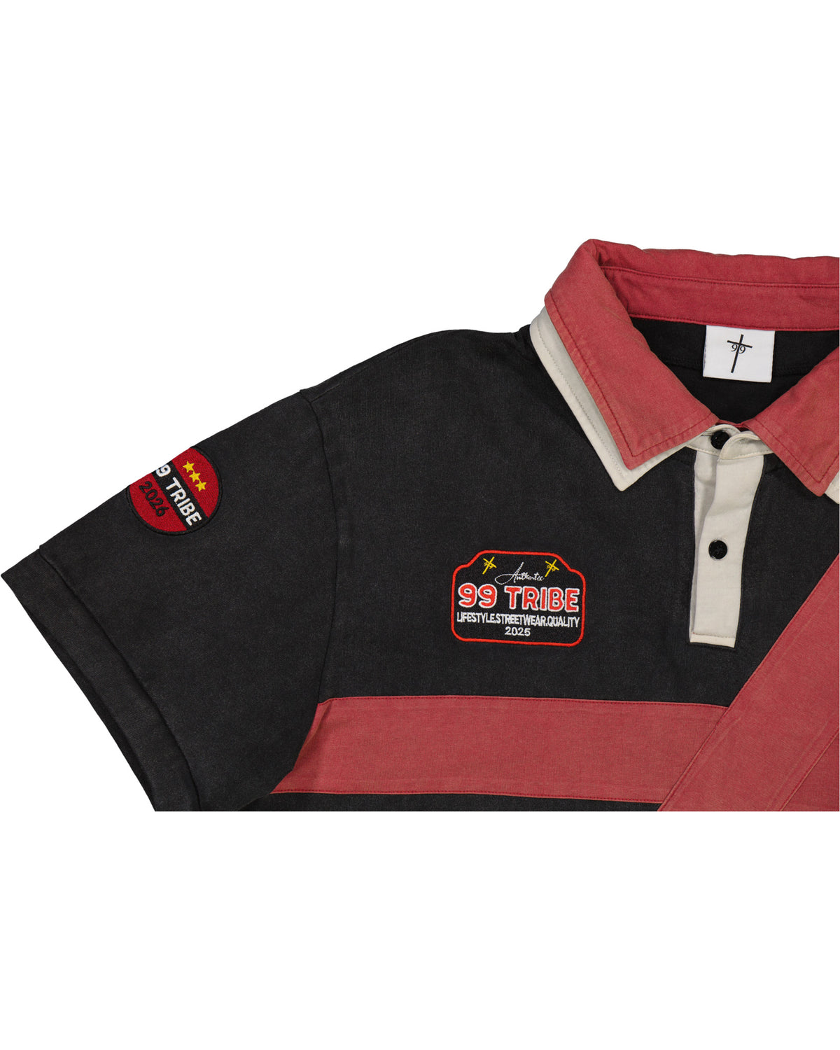 NAIJA DOUBLE COLLAR POLO