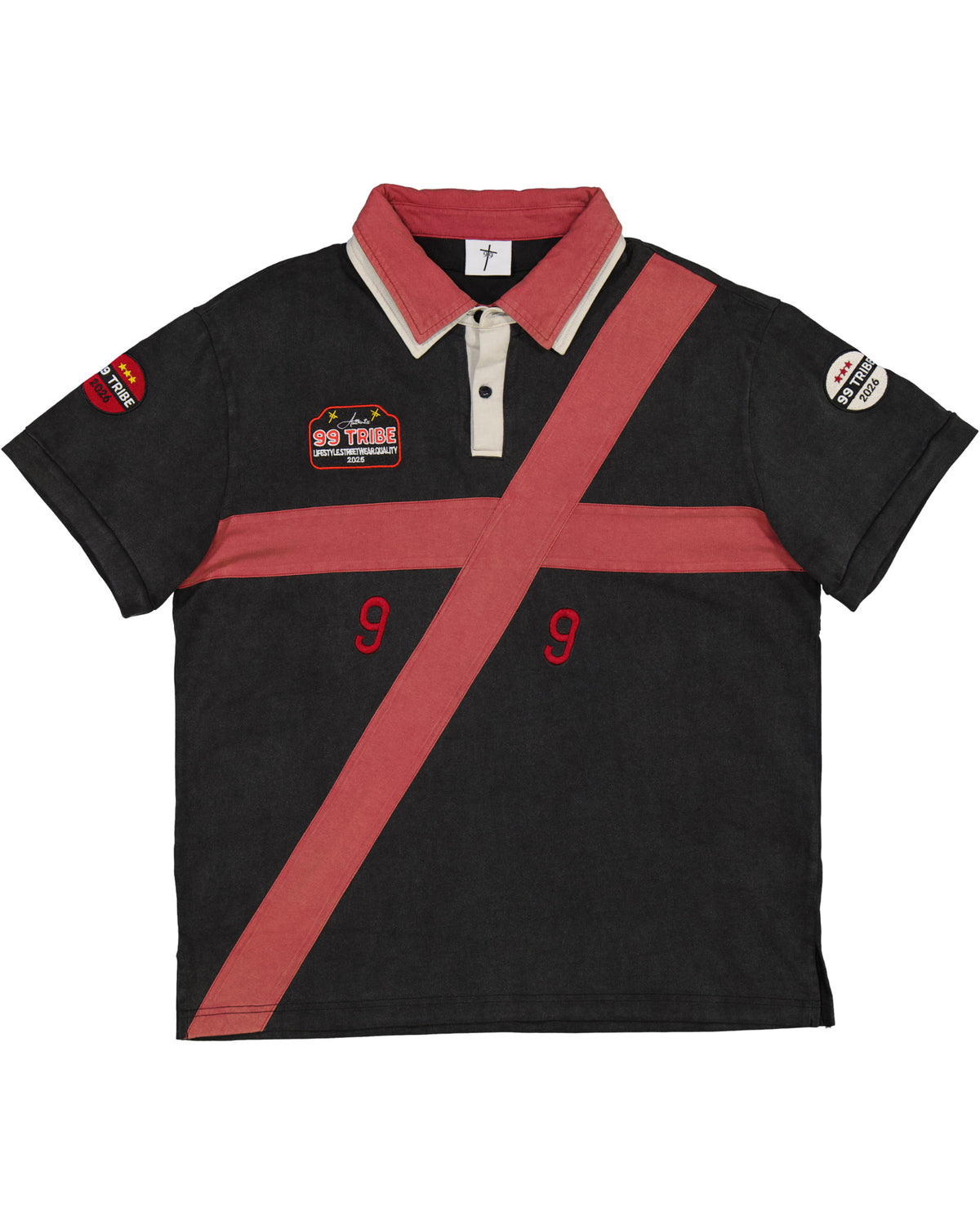 NAIJA DOUBLE COLLAR POLO