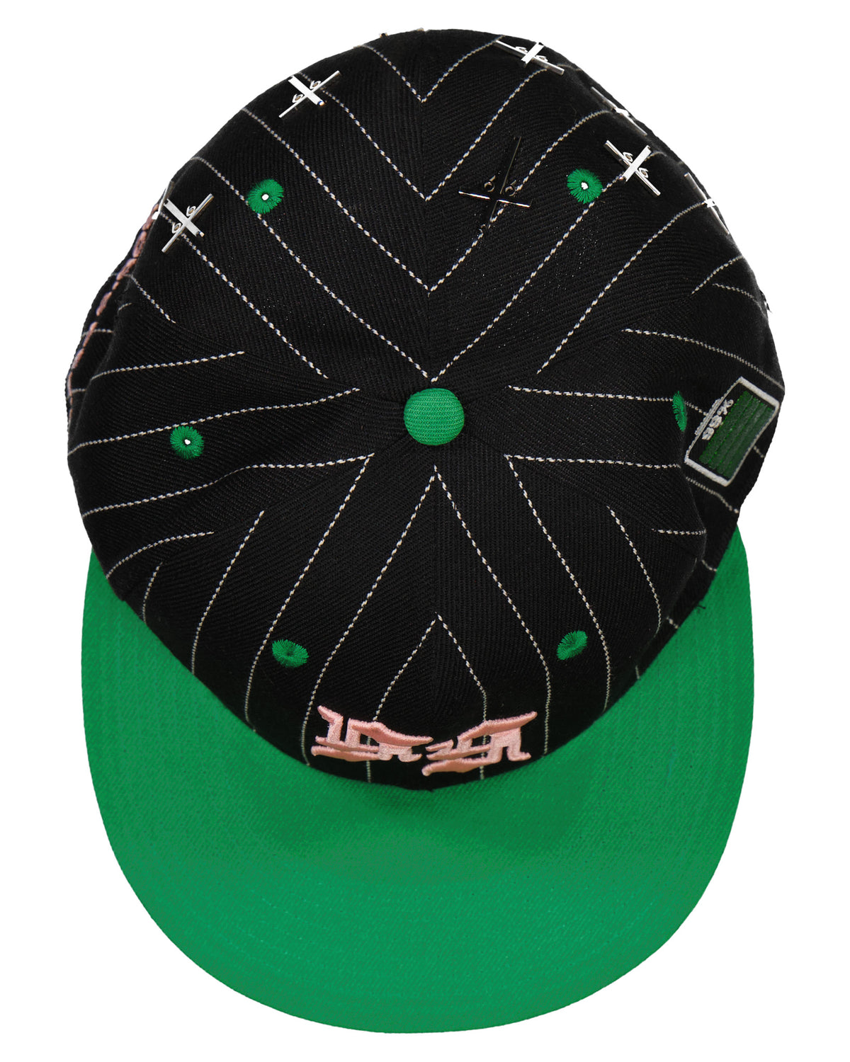 99 STRIPED FITTED HAT