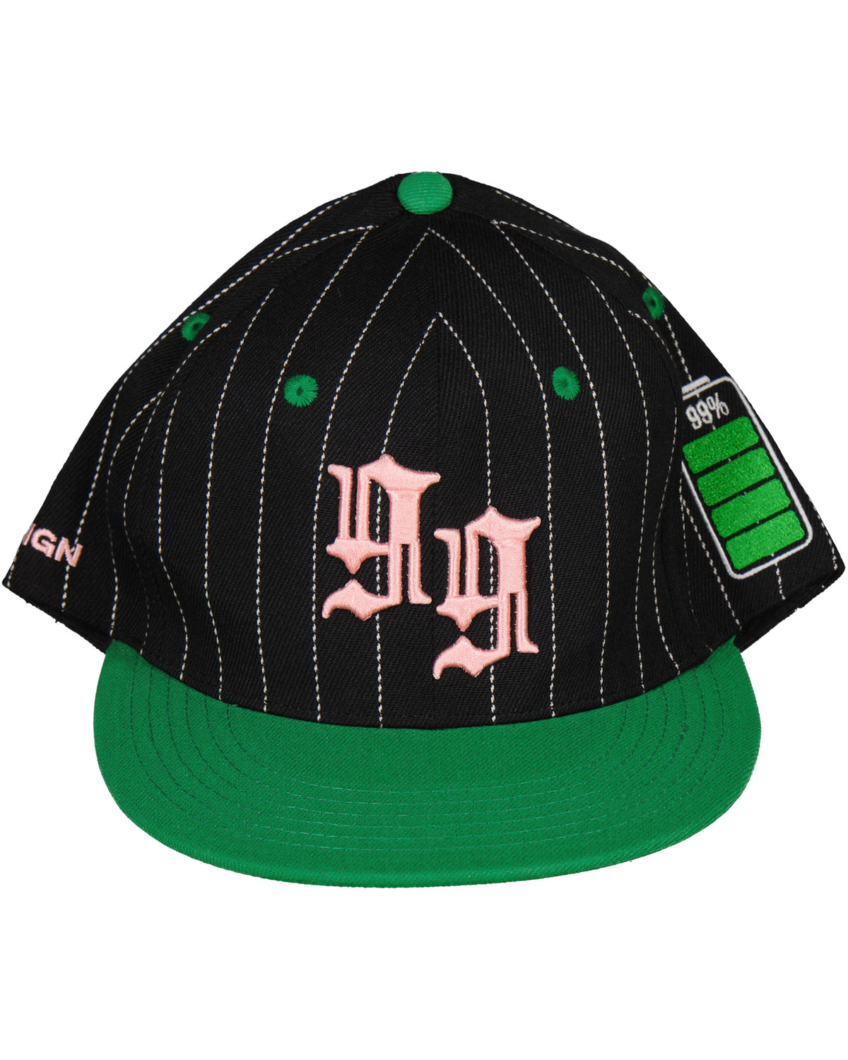99 STRIPED FITTED HAT