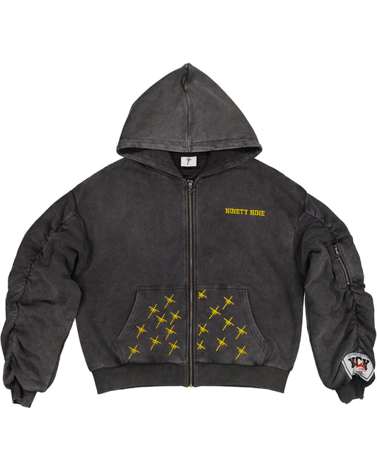 CHASING ONE HUNDRED ZIP HOODIE
