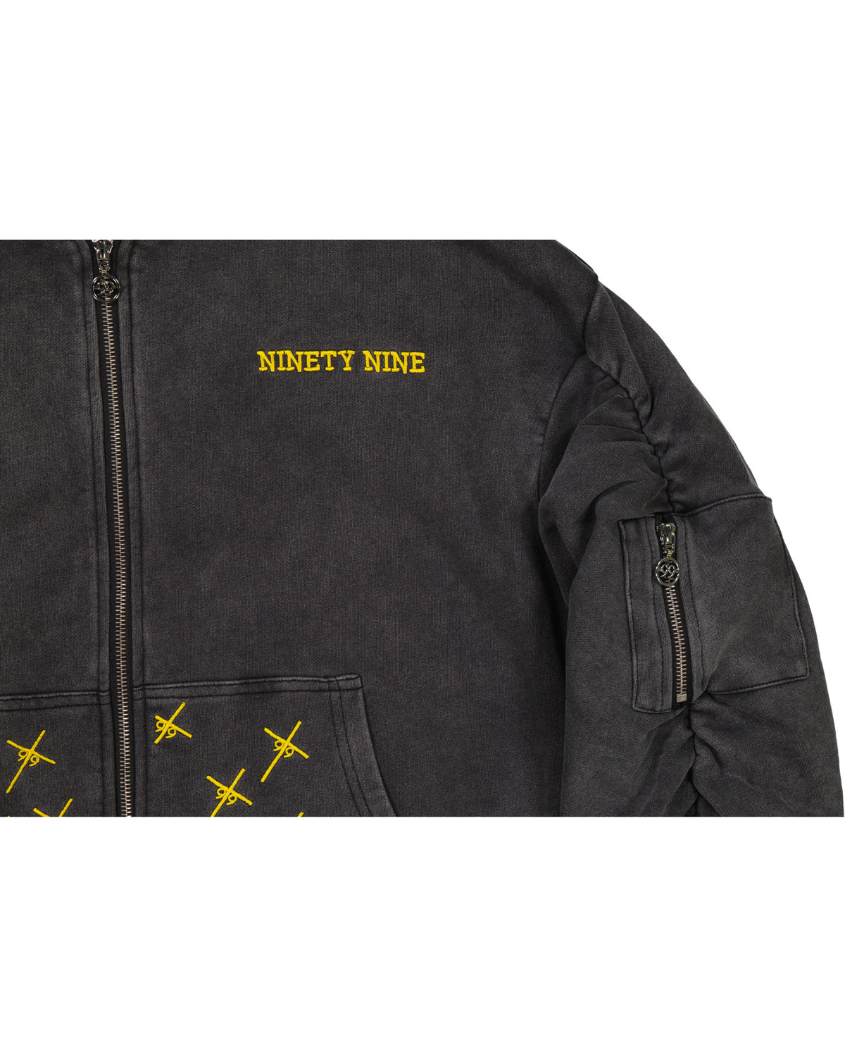 CHASING ONE HUNDRED ZIP HOODIE