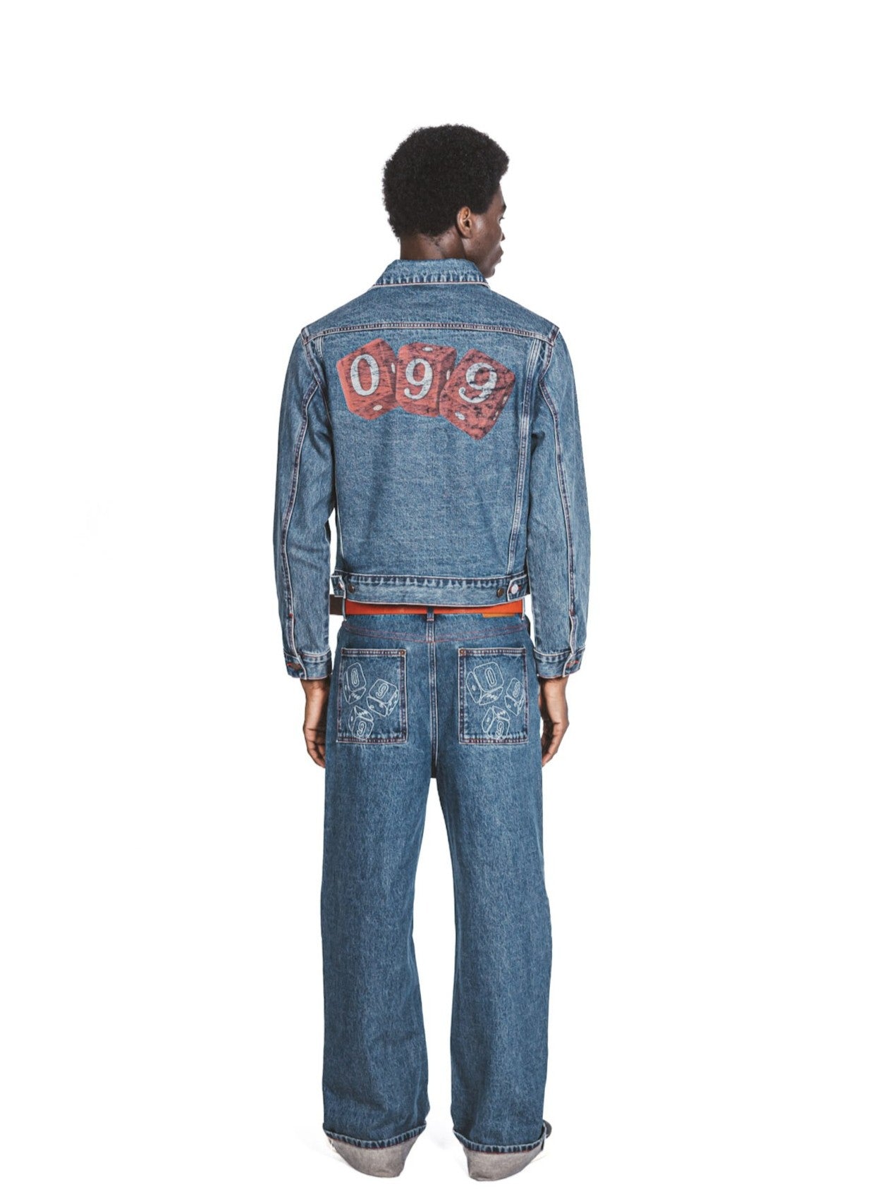 99 ROLL OF FAITH DENIM JACKET
