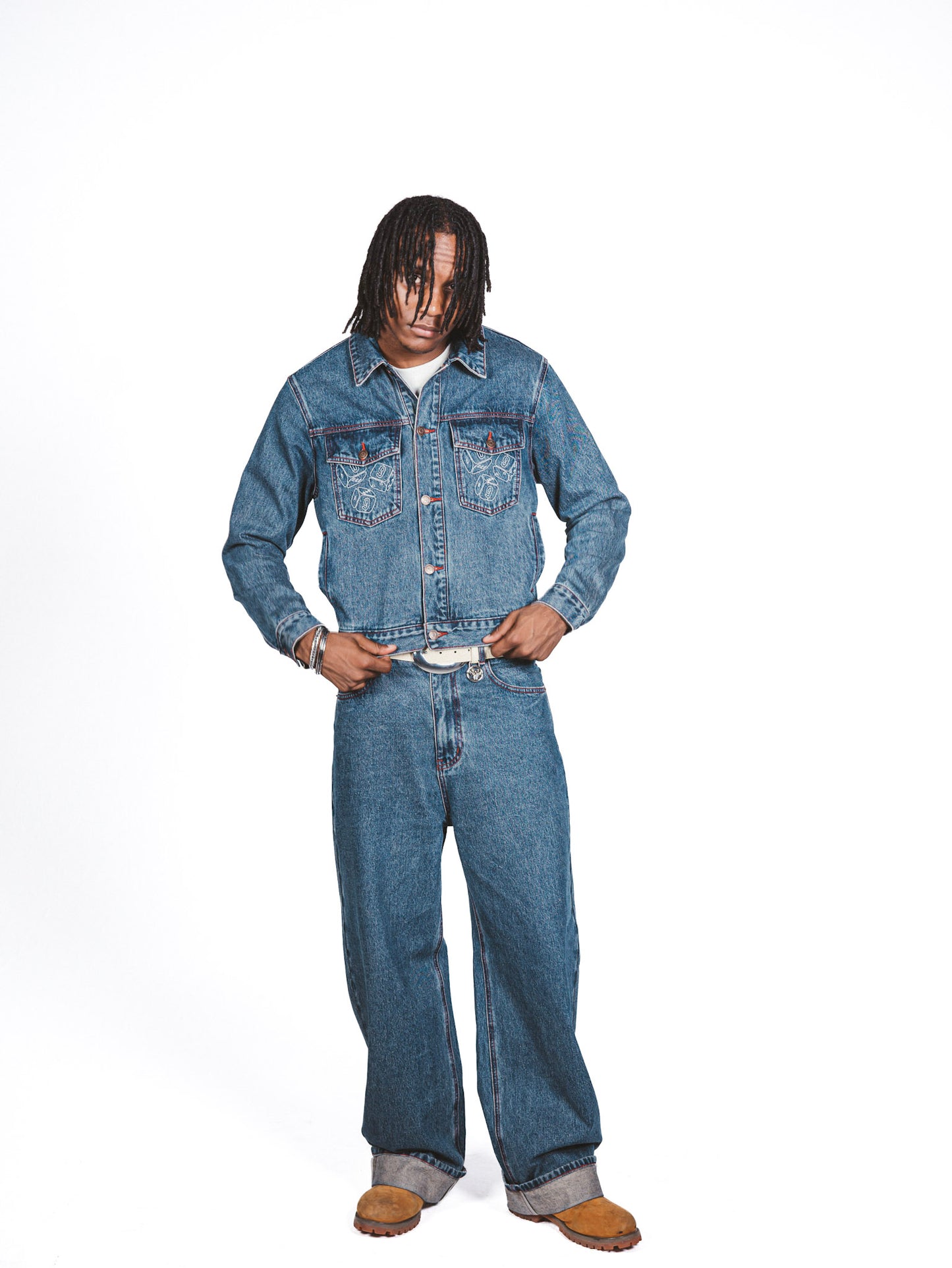 99 ROLL OF FAITH DENIM JACKET