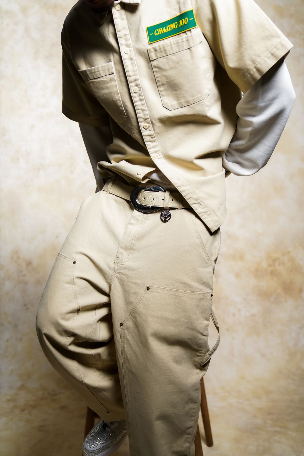 99 MONOCHROME WORKWEAR SET (BEIGE)